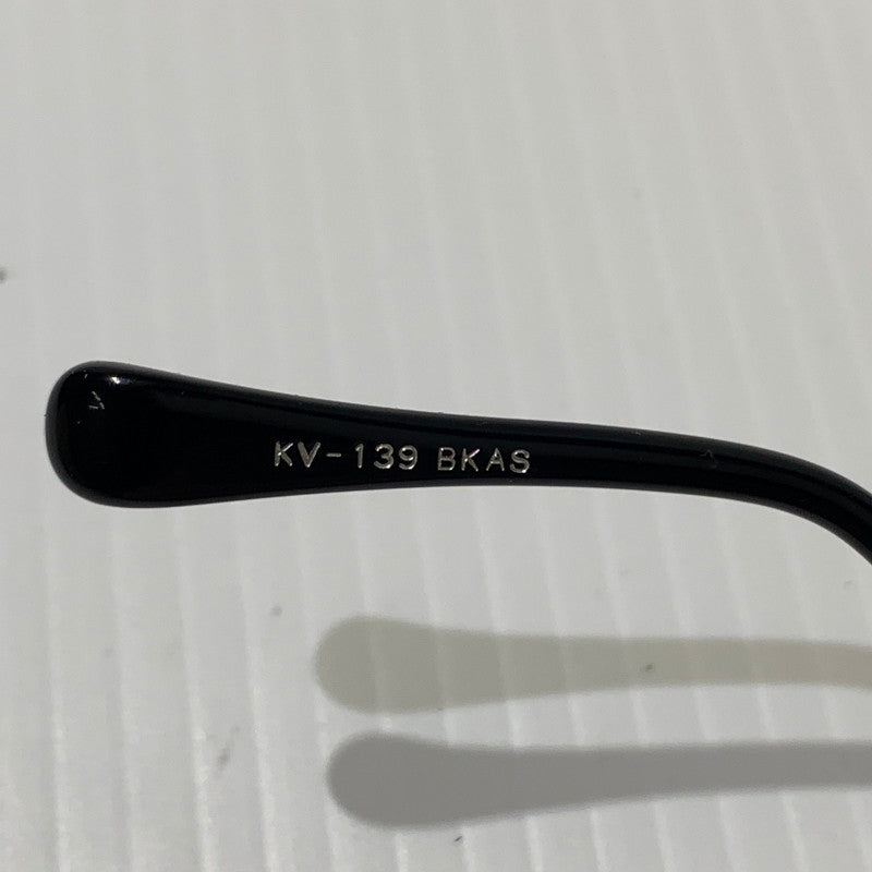 【中古品】【メンズ】 金子眼鏡 カネコメガネ BKAS KV-139 ヴィンテージ シリーズ メガネ サングラス アイウェア カネコオプティカル 203-260622-ko-04-tei サイズ：47□24-145 カラー：ブラック 万代Net店