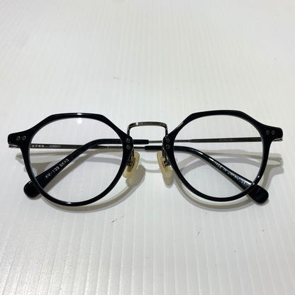 【中古品】【メンズ】 金子眼鏡 カネコメガネ BKAS KV-139 ヴィンテージ シリーズ メガネ サングラス アイウェア カネコオプティカル 203-260622-ko-04-tei サイズ：47□24-145 カラー：ブラック 万代Net店