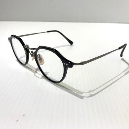 【中古品】【メンズ】 金子眼鏡 カネコメガネ BKAS KV-139 ヴィンテージ シリーズ メガネ サングラス アイウェア カネコオプティカル 203-260622-ko-04-tei サイズ：47□24-145 カラー：ブラック 万代Net店