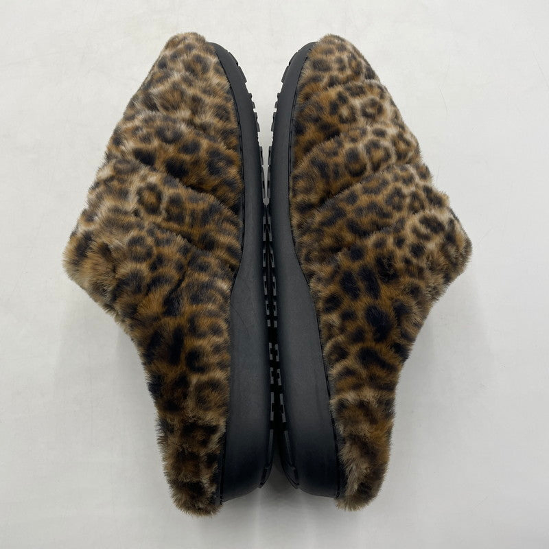 【中古品】【メンズ】 WACKO MARIA ワコマリア NANGA SUBU LEOPARD FUR AURORA WINTER SANDALS ナンガ スブ レオパード オーロラ ウィンター サンダル 靴 164-260619-sa-07-tei サイズ：3 カラー：レオパード 万代Net店