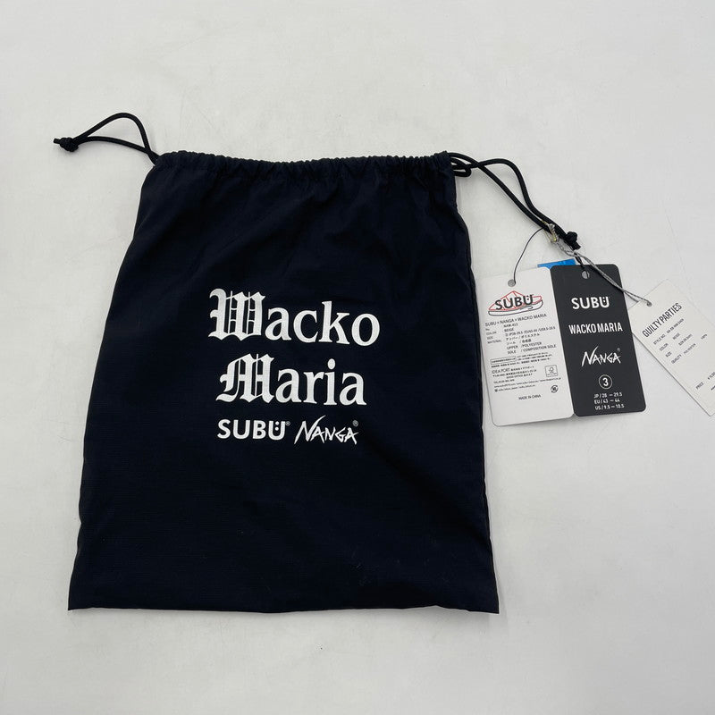 【中古品】【メンズ】 WACKO MARIA ワコマリア NANGA SUBU LEOPARD FUR AURORA WINTER SANDALS ナンガ スブ レオパード オーロラ ウィンター サンダル 靴 164-260619-sa-07-tei サイズ：3 カラー：レオパード 万代Net店