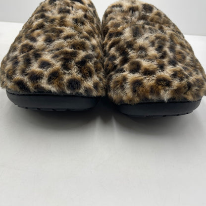 【中古品】【メンズ】 WACKO MARIA ワコマリア NANGA SUBU LEOPARD FUR AURORA WINTER SANDALS ナンガ スブ レオパード オーロラ ウィンター サンダル 靴 164-260619-sa-07-tei サイズ：3 カラー：レオパード 万代Net店