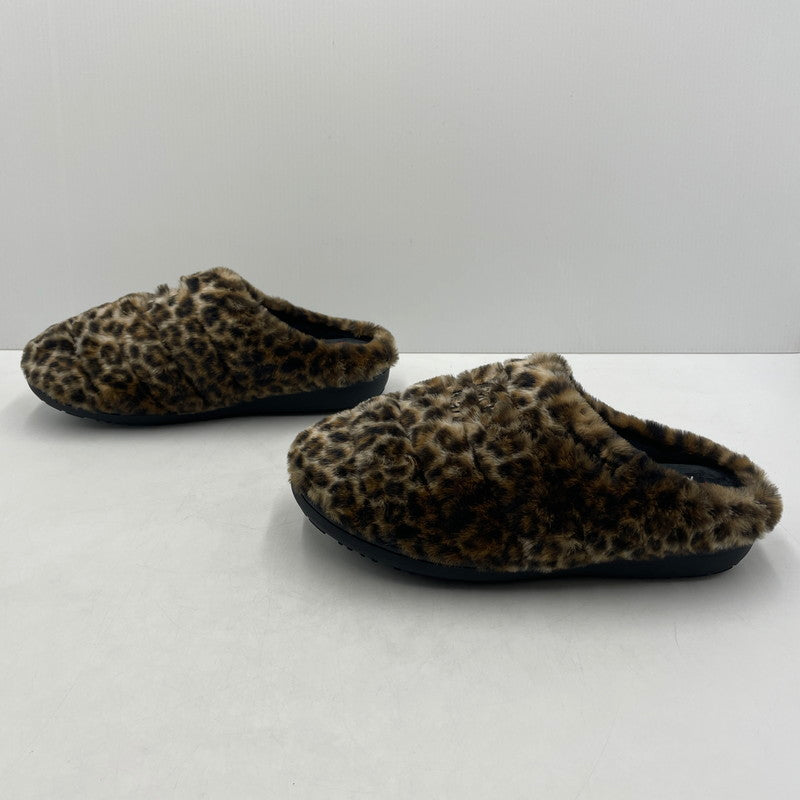 【中古品】【メンズ】 WACKO MARIA ワコマリア NANGA SUBU LEOPARD FUR AURORA WINTER SANDALS ナンガ スブ レオパード オーロラ ウィンター サンダル 靴 164-260619-sa-07-tei サイズ：3 カラー：レオパード 万代Net店