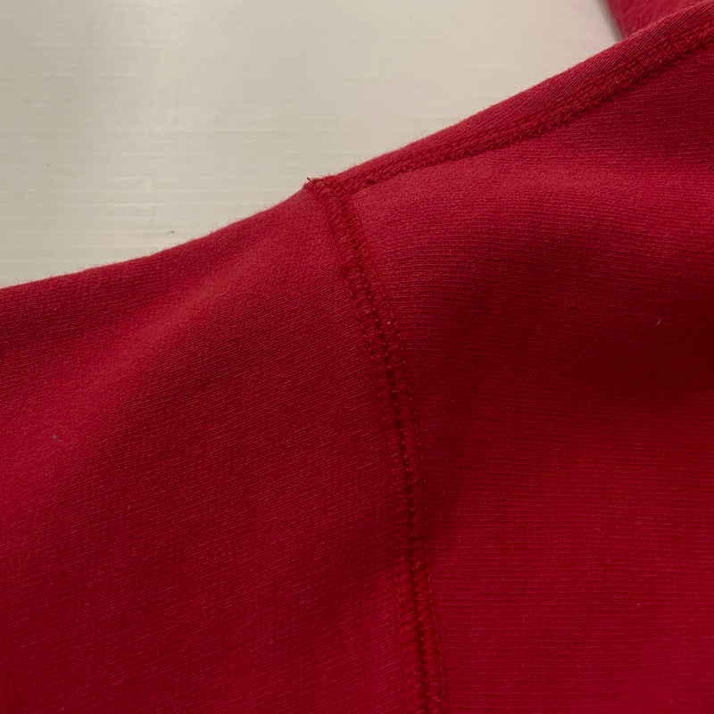 【現状渡し品】【メンズ】 SUPREME シュプリーム BOXLOGO HOODED SWEATSHIRT ボックスロゴ フーディ スウェット 長袖 トップス 149-260615-sa-01-tei サイズ：L カラー：レッド 万代Net店
