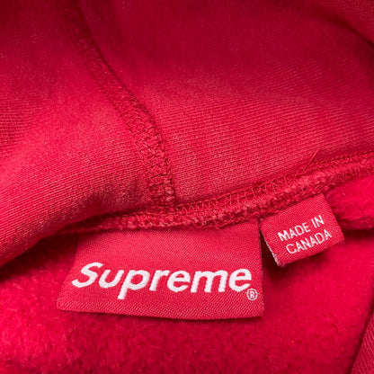 【現状渡し品】【メンズ】 SUPREME シュプリーム BOXLOGO HOODED SWEATSHIRT ボックスロゴ フーディ スウェット 長袖 トップス 149-260615-sa-01-tei サイズ：L カラー：レッド 万代Net店