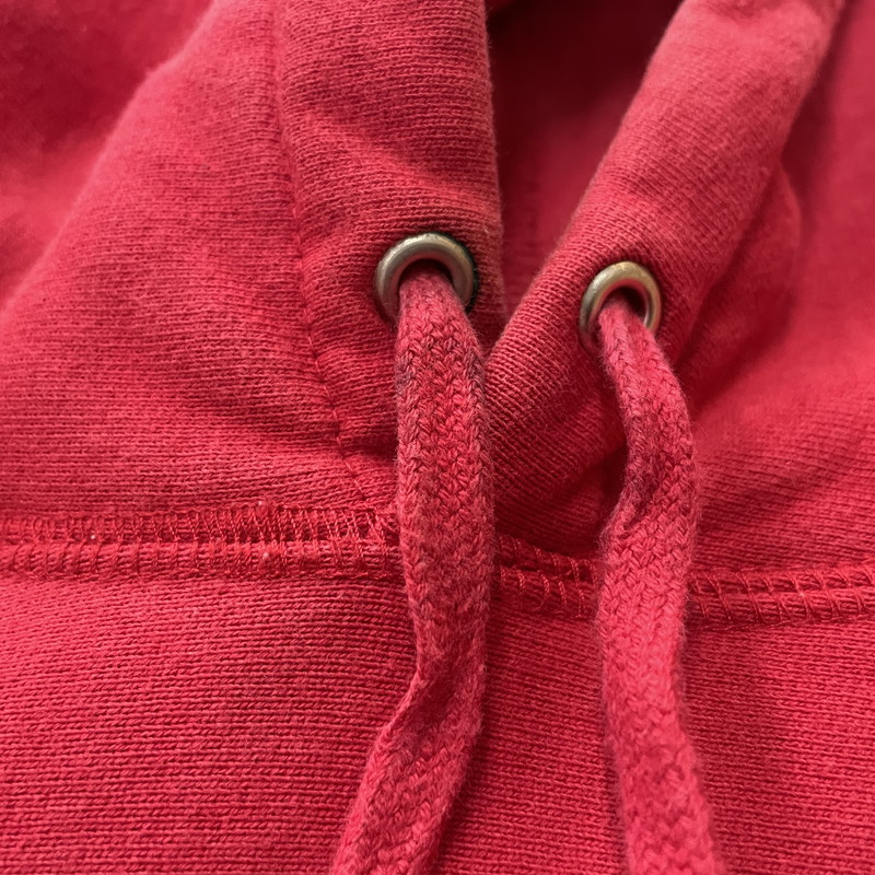 【現状渡し品】【メンズ】 SUPREME シュプリーム BOXLOGO HOODED SWEATSHIRT ボックスロゴ フーディ スウェット 長袖 トップス 149-260615-sa-01-tei サイズ：L カラー：レッド 万代Net店