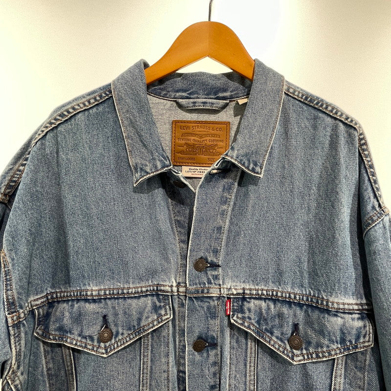 【中古品】【メンズ】 LEVI'S リーバイス PC9-28789-0001 DENIMJACKET STAY LOOSE デニムジャケット オ－バーサイズ 145-260818-nm-90-tei サイズ：L 万代Net店