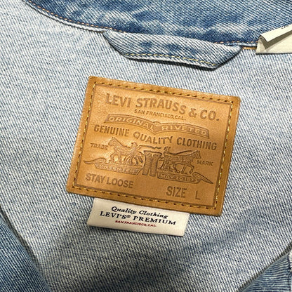 【中古品】【メンズ】 LEVI'S リーバイス PC9-28789-0001 DENIMJACKET STAY LOOSE デニムジャケット オ－バーサイズ 145-260818-nm-90-tei サイズ：L 万代Net店