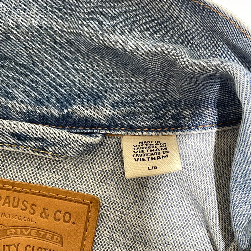 【中古品】【メンズ】 LEVI'S リーバイス PC9-28789-0001 DENIMJACKET STAY LOOSE デニムジャケット オ－バーサイズ 145-260818-nm-90-tei サイズ：L 万代Net店