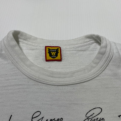 【中古品】【メンズ】 HUMANMADE ヒューマンメイド BEATLES TEE HM28TE001 ビートルズ Ｔシャツ 半袖 トップス 142-260617-sa-02-tei サイズ：M カラー：ホワイト 万代Net店