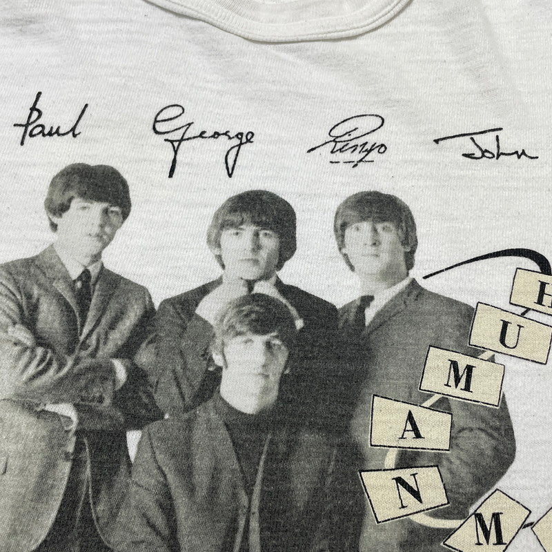 【中古品】【メンズ】 HUMANMADE ヒューマンメイド BEATLES TEE HM28TE001 ビートルズ Ｔシャツ 半袖 トップス 142-260617-sa-02-tei サイズ：M カラー：ホワイト 万代Net店