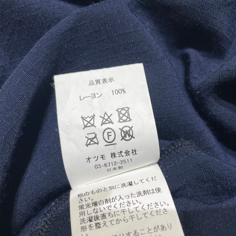 【中古品】【メンズ】 HUMANMADE ヒューマンメイド WEATERN SHIRT HM23SH014 ウェスタン シャツ 半袖 トップス 142-260617-sa-03-tei サイズ：M カラー：ネイビー 万代Net店