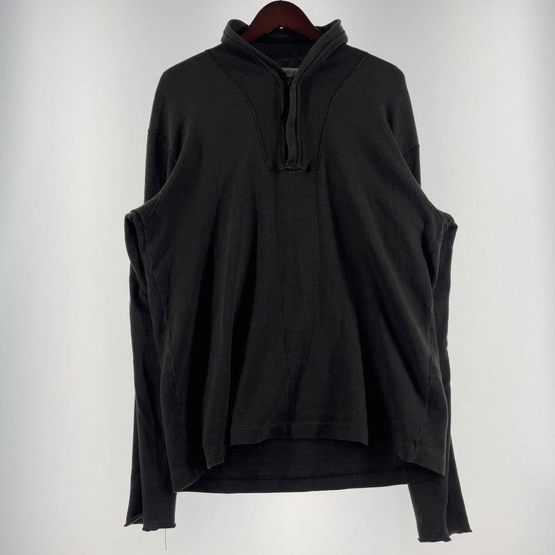 【中古品】【メンズ】 STONE ISLAND ストーン アイランド 00's HALF ZIP SWEAT 2000年 ハーフ ジップ スウェット 長袖 トップス 141-260617-sa-01-tei サイズ：L カラー：グレー 万代Net店
