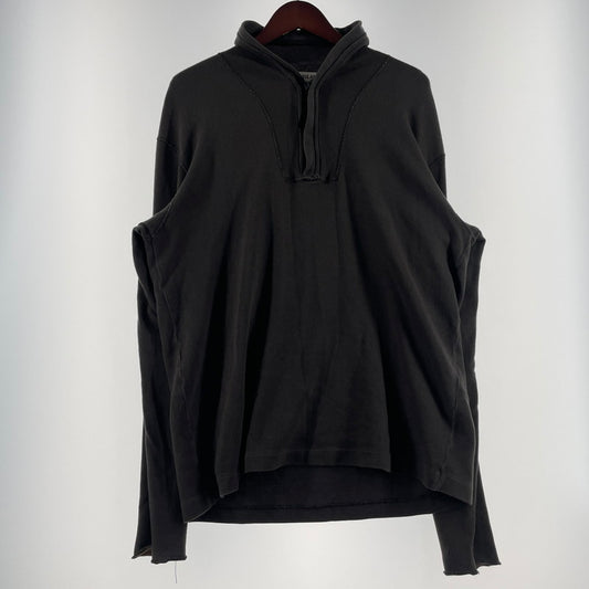 【中古品】【メンズ】 STONE ISLAND ストーン アイランド 00's HALF ZIP SWEAT 2000年 ハーフ ジップ スウェット 長袖 トップス 141-260617-sa-01-tei サイズ：L カラー：グレー 万代Net店
