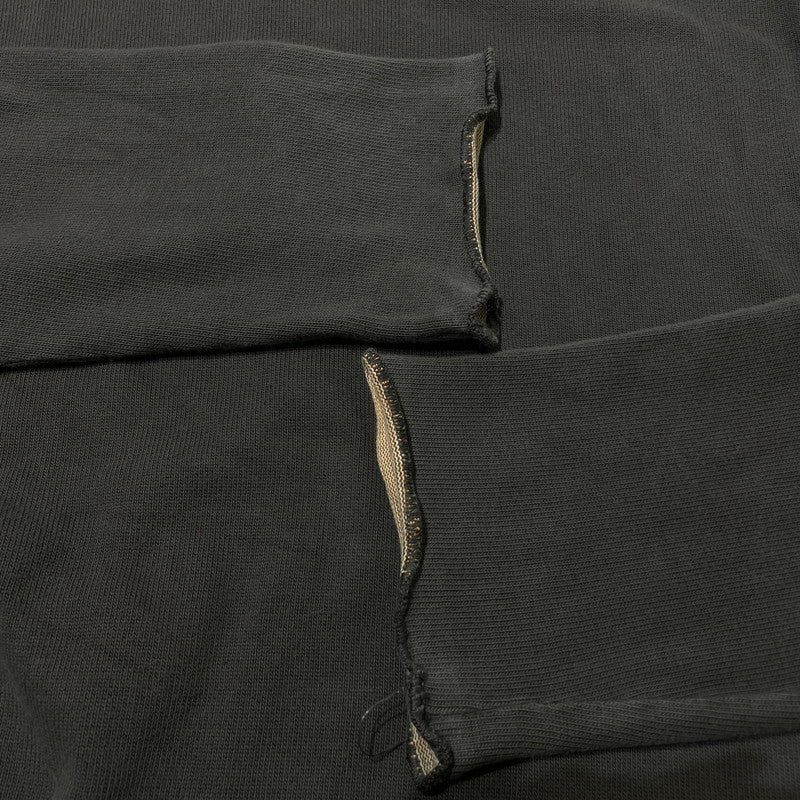 【中古品】【メンズ】 STONE ISLAND ストーン アイランド 00's HALF ZIP SWEAT 2000年 ハーフ ジップ スウェット 長袖 トップス 141-260617-sa-01-tei サイズ：L カラー：グレー 万代Net店