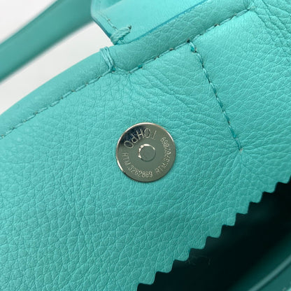 【中古品】【メンズ/レディース】 Tiffany & Co. ティファニー バイカラー2WAY トートバッグ カバン カラーブロック レザーバッグ 180-260622-ko-01-tei カラー：ホワイト/ブルー 万代Net店