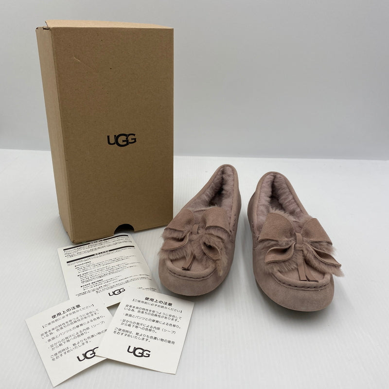 【中古品】【レディース】 UGG アグ W ANSLEY BOW ウィメンズ アンスレー ボウ 靴 167-260819-sa-17-teih サイズ：23 カラー：ピンク 万代Net店