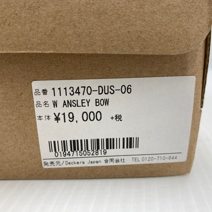 【中古品】【レディース】 UGG アグ W ANSLEY BOW ウィメンズ アンスレー ボウ 靴 167-260819-sa-17-teih サイズ：23 カラー：ピンク 万代Net店