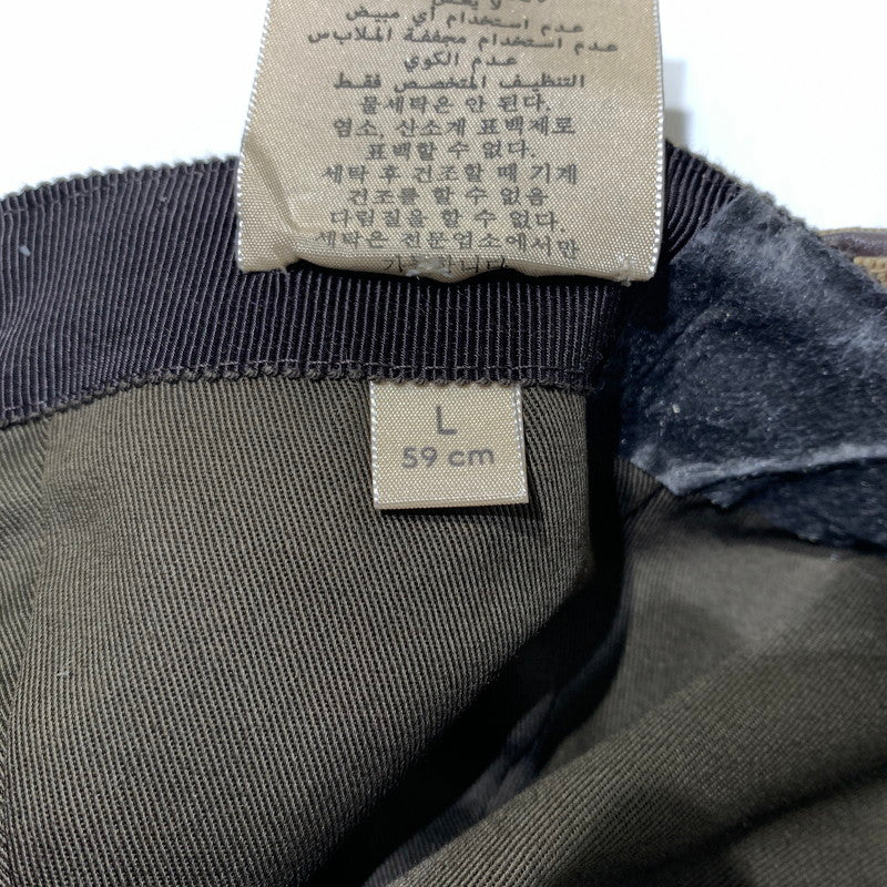 【現状渡し品】【メンズ】 GUCCI グッチ GG CANVAS BASEBALL CAP 200035 キャンバス ベースボール キャップ 帽子 183-260622-ko-14-tei サイズ：59cm カラー：柄 万代Net店