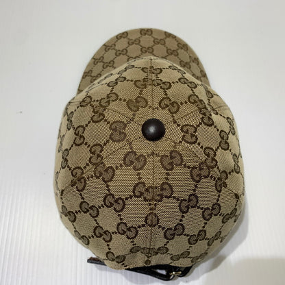 【現状渡し品】【メンズ】 GUCCI グッチ GG CANVAS BASEBALL CAP 200035 キャンバス ベースボール キャップ 帽子 183-260622-ko-14-tei サイズ：59cm カラー：柄 万代Net店