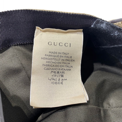 【現状渡し品】【メンズ】 GUCCI グッチ GG CANVAS BASEBALL CAP 200035 キャンバス ベースボール キャップ 帽子 183-260622-ko-14-tei サイズ：59cm カラー：柄 万代Net店