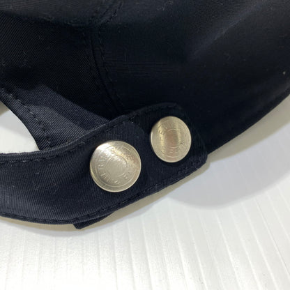 【中古品】【メンズ】 HERMES エルメス ROBOT COTTON CAP ロボット コットンキャップ 帽子 183-260622-ko-13-tei サイズ：60 カラー：ブラック 万代Net店