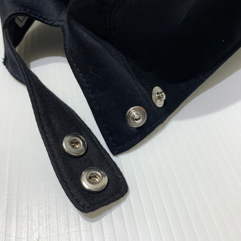 【中古品】【メンズ】 HERMES エルメス ROBOT COTTON CAP ロボット コットンキャップ 帽子 183-260622-ko-13-tei サイズ：60 カラー：ブラック 万代Net店