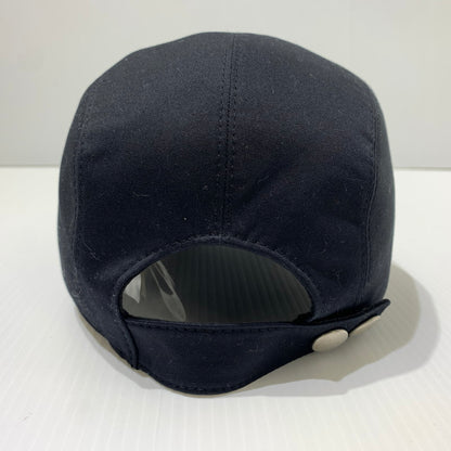 【中古品】【メンズ】 HERMES エルメス ROBOT COTTON CAP ロボット コットンキャップ 帽子 183-260622-ko-13-tei サイズ：60 カラー：ブラック 万代Net店