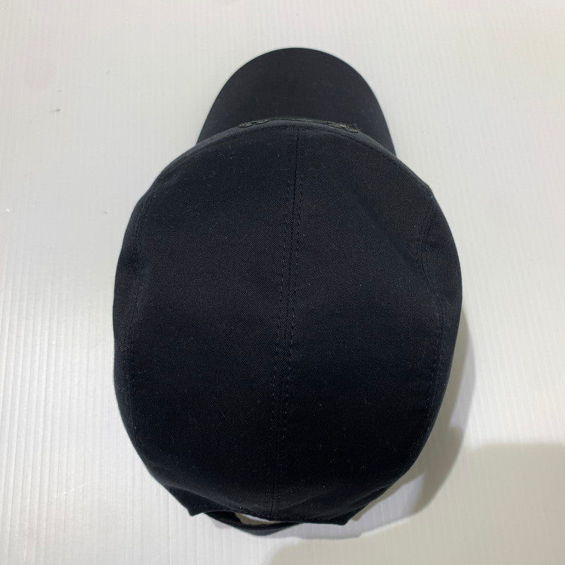 【中古品】【メンズ】 HERMES エルメス ROBOT COTTON CAP ロボット コットンキャップ 帽子 183-260622-ko-13-tei サイズ：60 カラー：ブラック 万代Net店