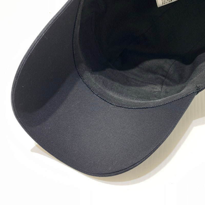 【中古品】【メンズ】 HERMES エルメス ROBOT COTTON CAP ロボット コットンキャップ 帽子 183-260622-ko-13-tei サイズ：60 カラー：ブラック 万代Net店