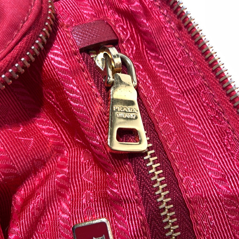 【現状渡し品】【メンズ/レディース】 PRADA プラダ NYLON POUCH ナイロンポーチ アクセサリー 小物入れ 182-260622-ko-12-tei カラー：レッド 万代Net店