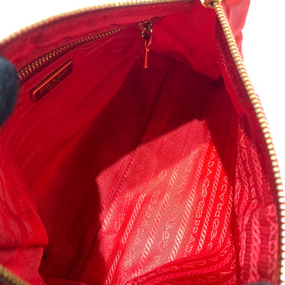 【現状渡し品】【メンズ/レディース】 PRADA プラダ NYLON POUCH ナイロンポーチ アクセサリー 小物入れ 182-260622-ko-12-tei カラー：レッド 万代Net店