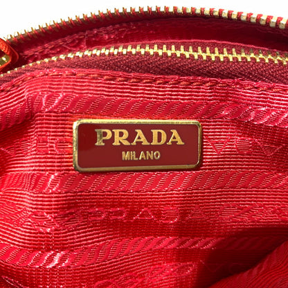 【現状渡し品】【メンズ/レディース】 PRADA プラダ NYLON POUCH ナイロンポーチ アクセサリー 小物入れ 182-260622-ko-12-tei カラー：レッド 万代Net店