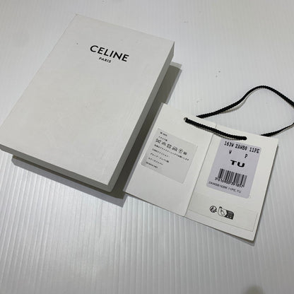 【中古品】【メンズ/レディース】 CELINE セリーヌ SILK SCARF 163W 2AWB8 11PE シルクスカーフ アクセサリー ハンカチーフ 183-260622-ko-08-tei カラー：イエロー系/ゴールド系 万代Net店