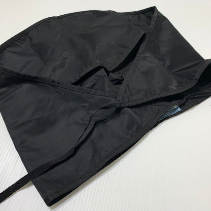 【中古品】【メンズ/レディース】 PRADA プラダ RENYLON SCARF ナイロン スカーフ アクセサリー 183-260622-ko-07-tei サイズ：110 カラー：ブラック 万代Net店