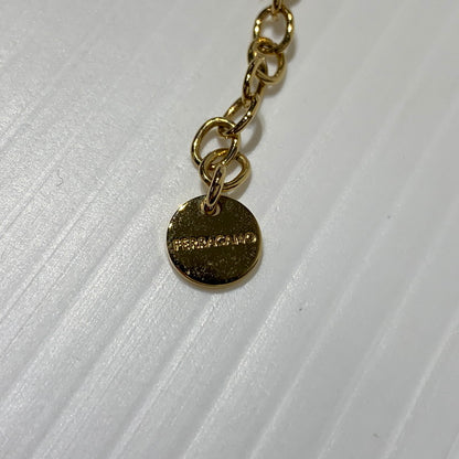 【中古品】【メンズ/レディース】 FERRAGAMO フェラガモ GANCINI NECKLACE ガンチーニ ネックレス アクセサリー ペンダント 182-260622-ko-09-tei カラー：ゴールド 万代Net店
