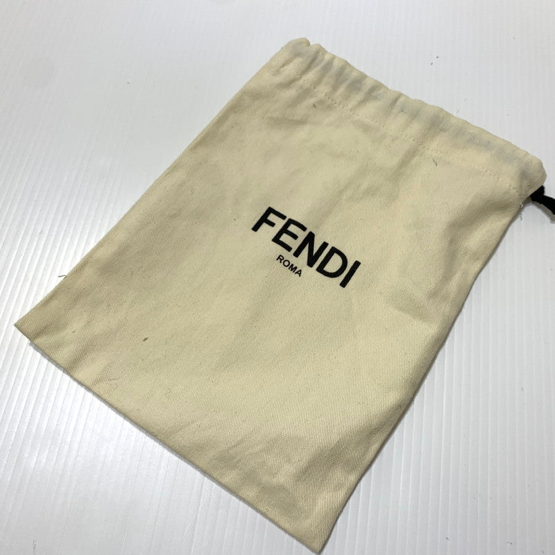 【中古品】【メンズ/レディース】 FENDI フェンディ FLOWER SHOULDER STRAP フラワーショルダー ストラップ カバン アクセサリー 182-260622-ko-03-tei カラー：ベージュ 万代Net店