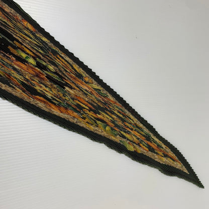 【中古品】【メンズ/レディース】 HERMES エルメス PLEATED SCARF プリーツスカーフ アクセサリー 183-260622-ko-05-tei カラー：柄 万代Net店