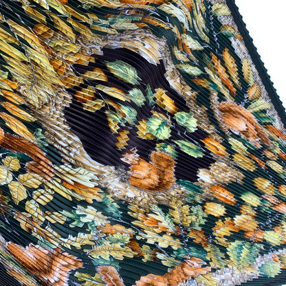 【中古品】【メンズ/レディース】 HERMES エルメス PLEATED SCARF プリーツスカーフ アクセサリー 183-260622-ko-05-tei カラー：柄 万代Net店