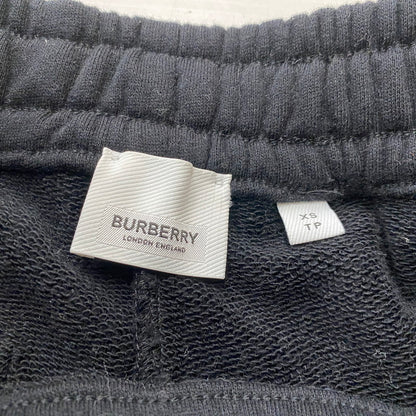 【中古品】【メンズ】 BURBERRY バーバリー LOGO SWEAT PANTS 8024541 71L ロゴ スウェット パンツ ボトムス 152-260623-sa-07-tei サイズ：XS カラー：ブラック 万代Net店