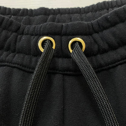 【中古品】【メンズ】 BURBERRY バーバリー LOGO SWEAT PANTS 8024541 71L ロゴ スウェット パンツ ボトムス 152-260623-sa-07-tei サイズ：XS カラー：ブラック 万代Net店