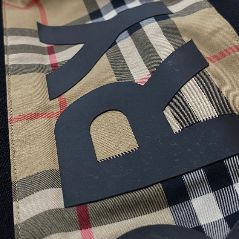 【中古品】【メンズ】 BURBERRY バーバリー LOGO SWEAT PANTS 8024541 71L ロゴ スウェット パンツ ボトムス 152-260623-sa-07-tei サイズ：XS カラー：ブラック 万代Net店