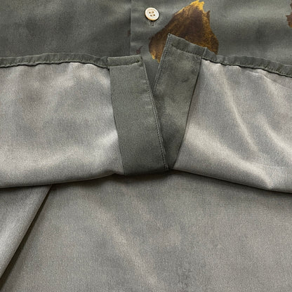 【中古品】【メンズ】 BED J.W. FORD ベッド フォード 19AW PRINT NOCOLLAR SHIRT -B-BL10 2019年秋冬 プリント ノーカラー シャツ 長袖 トップス 140-260830-sa-08-tei カラー：グレー 万代Net店