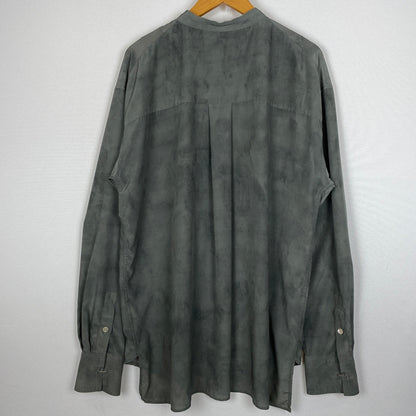 【中古品】【メンズ】 BED J.W. FORD ベッド フォード 19AW PRINT NOCOLLAR SHIRT -B-BL10 2019年秋冬 プリント ノーカラー シャツ 長袖 トップス 140-260830-sa-08-tei カラー：グレー 万代Net店