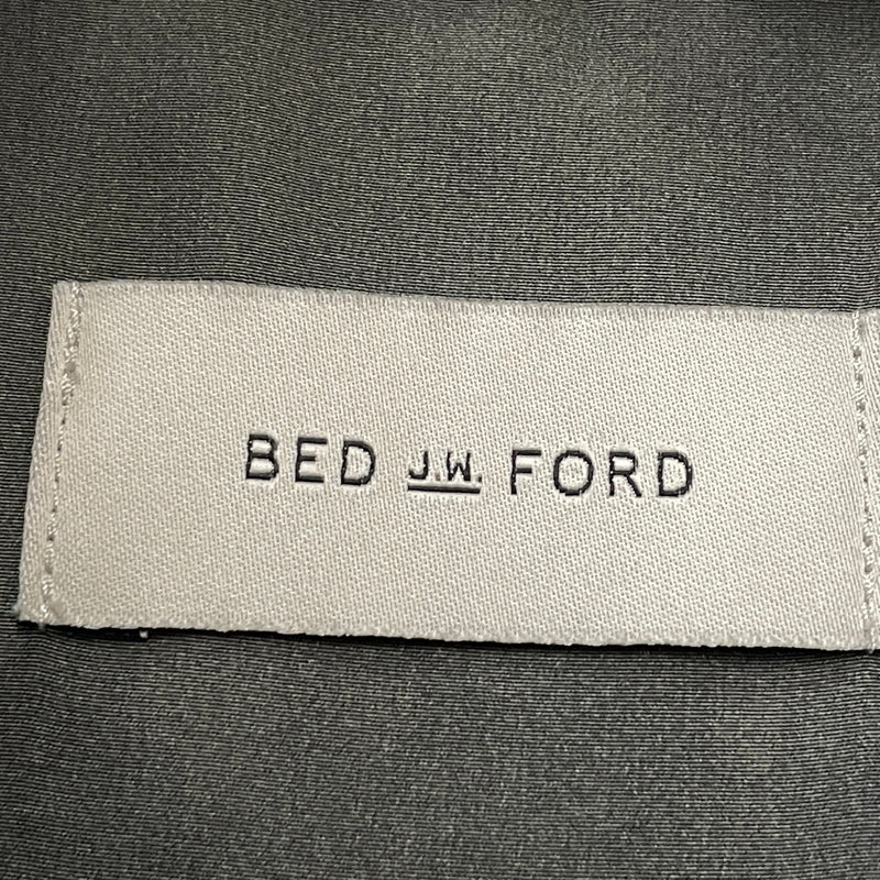 【中古品】【メンズ】 BED J.W. FORD ベッド フォード 19AW PRINT NOCOLLAR SHIRT -B-BL10 2019年秋冬 プリント ノーカラー シャツ 長袖 トップス 140-260830-sa-08-tei カラー：グレー 万代Net店