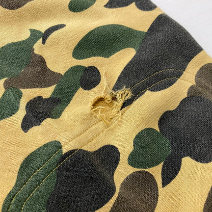 【現状渡し品】【メンズ】 A BATHING APE ア ベイシング エイプ APE CAMO SWEAT PANTS エイプ カモ スウェット パンツ ボトムス 153-260623-sa-08-tei サイズ：L カラー：総柄 万代Net店