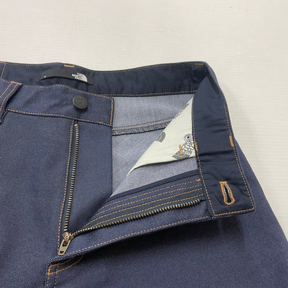 【中古品】【メンズ】 THE NORTH FACE ザ ノース フェイス DENIM CLIMBING STRAIGHT PANTS NBW82304 デニム クライミング ストレート パンツ ボトムス ジーンズ 155-260714-sa-18-tei サイズ：M カラー：インディゴ 万代Net店