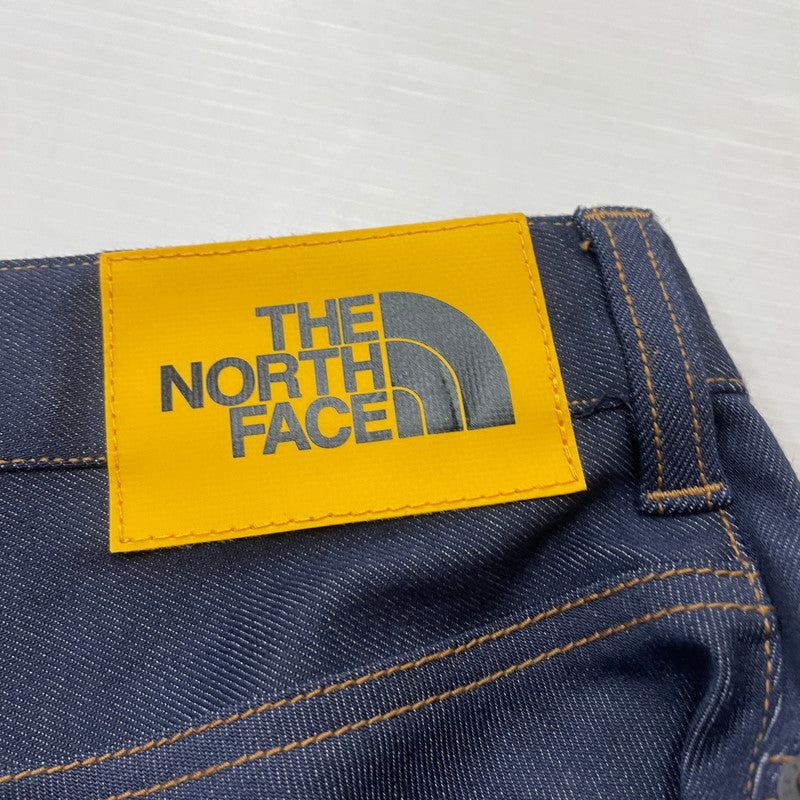 【中古品】【メンズ】 THE NORTH FACE ザ ノース フェイス DENIM CLIMBING STRAIGHT PANTS NBW82304 デニム クライミング ストレート パンツ ボトムス ジーンズ 155-260714-sa-18-tei サイズ：M カラー：インディゴ 万代Net店