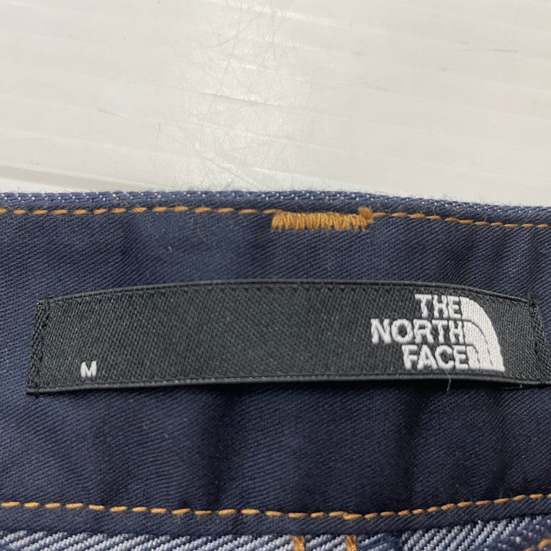 【中古品】【メンズ】 THE NORTH FACE ザ ノース フェイス DENIM CLIMBING STRAIGHT PANTS NBW82304 デニム クライミング ストレート パンツ ボトムス ジーンズ 155-260714-sa-18-tei サイズ：M カラー：インディゴ 万代Net店