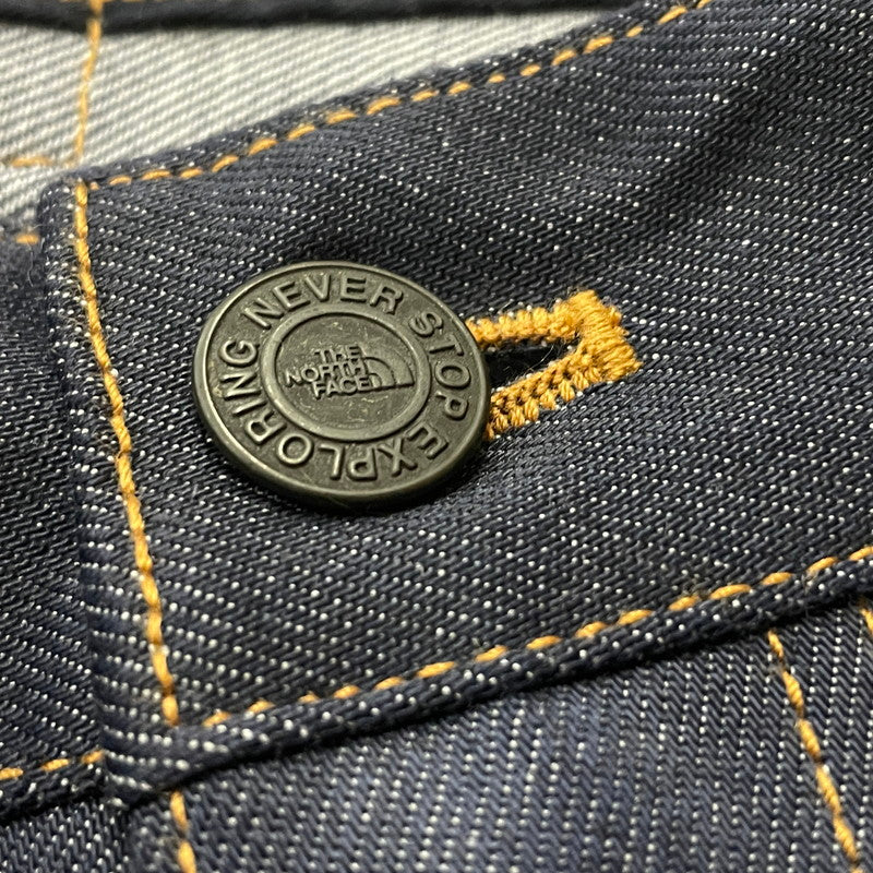 【中古品】【メンズ】 THE NORTH FACE ザ ノース フェイス DENIM CLIMBING STRAIGHT PANTS NBW82304 デニム クライミング ストレート パンツ ボトムス ジーンズ 155-260714-sa-18-tei サイズ：M カラー：インディゴ 万代Net店
